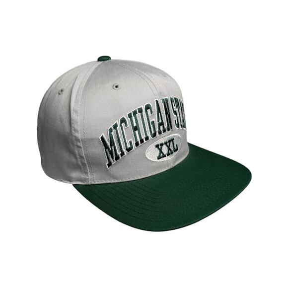 Vintage Michigan State University XXL Snapback Hat OS - Picture 2 of 8